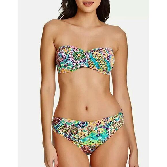 New. Bleu Rod Beattie bright print bikini. Size 4. Retails $145 - Picture 3 of 13
